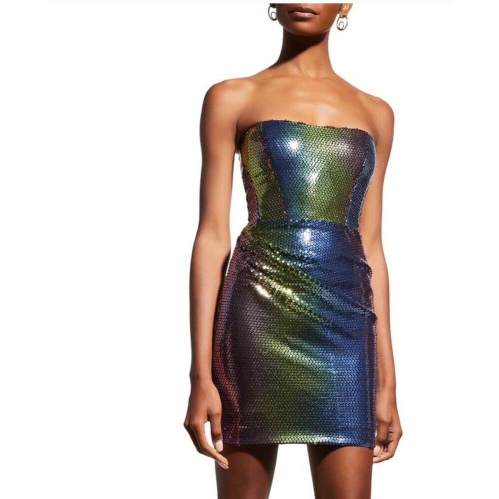 New Arrivals By Ilkyaz Ozel Jade Bustier Dress